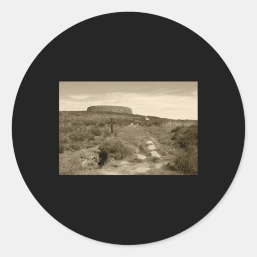 Grianan of Aileach Donegal Tint Sticker (Voorkant)