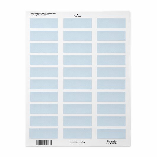 grid11 LIGHT BLUE BABY POWDER BOY DIGITAL WALLPAPE Etiket (Full Sheet)
