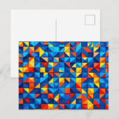 Grid Fragments Briefkaart (Voorkant / Achterkant)
