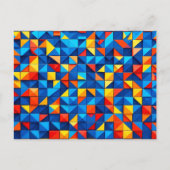 Grid Fragments Briefkaart (Voorkant)