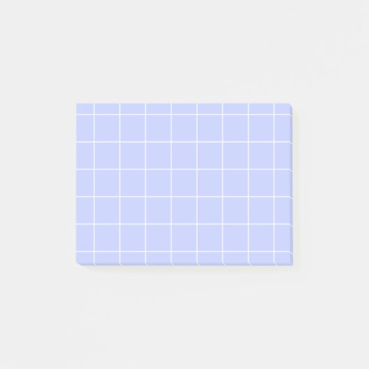  Grid paper: minimalist grid (light lavender) Post-it® Notes (Voorkant)