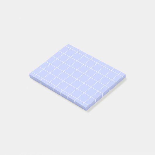  Grid paper: minimalist grid (light lavender) Post-it® Notes (Schuin)