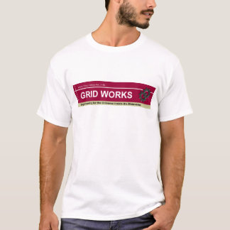 Grid Works Basic T-shirt voor mannen