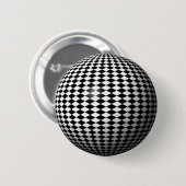 grid world pin ronde button 5,7 cm (Voorkant /achterkant)