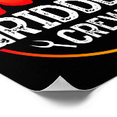 Griddle Grill Squad BBQ Team Barbecue Grill Poster (Hoek)