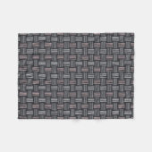 GridGlow Snuggle Fleece Deken (Voorkant (Horizontaal))