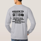 Gridiron Beauties '24 Logo Promo T-shirt (Achterkant)