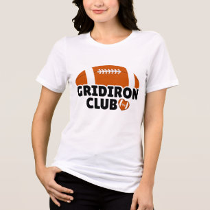 Gridiron Club-shirt Retro-voetbalclub-shirt Wedstr Tri-Blend Shirt