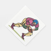 Gridiron Football Speler Servet (Hoek)