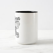 Gridiron Glory Football Tweekleurige Koffiemok (Center)