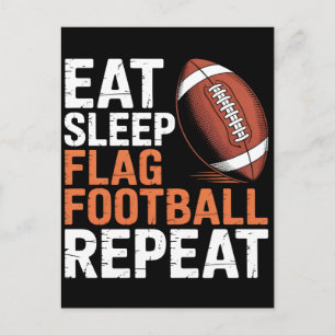 Gridiron Glory Helm met de vlag van de VS Feestdagenkaart