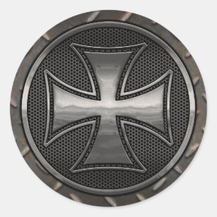 Gridiron Maltees Ronde Sticker