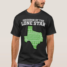 GRIDIRON OF THE LONE STAR - DALLAS FOOTBALL T-SHIRT