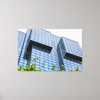 Gridlines naar de hemel canvas afdruk