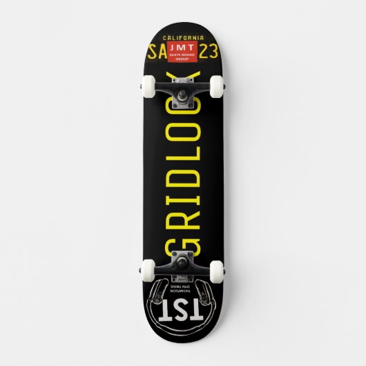 GRIDLOCK Skateboard (Voorkant)