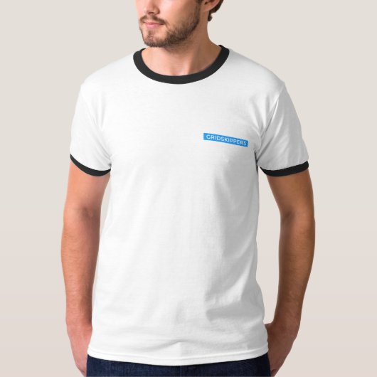 GRIDSKIPPERS T-Shirt met Kaart en Sponsors (Voorkant)