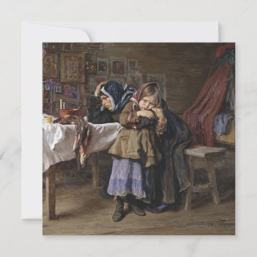 Grief and Mourning (Sympathy After Bereavement) Kaart (Voorkant)