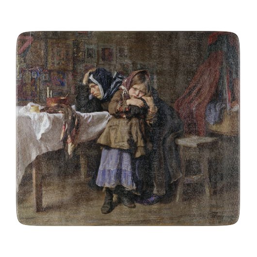 Grief and Mourning (Sympathy After Bereavement) Snijplank (Voorkant)