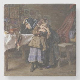 Grief and Mourning (Sympathy After Bereavement) Stenen Onderzetter