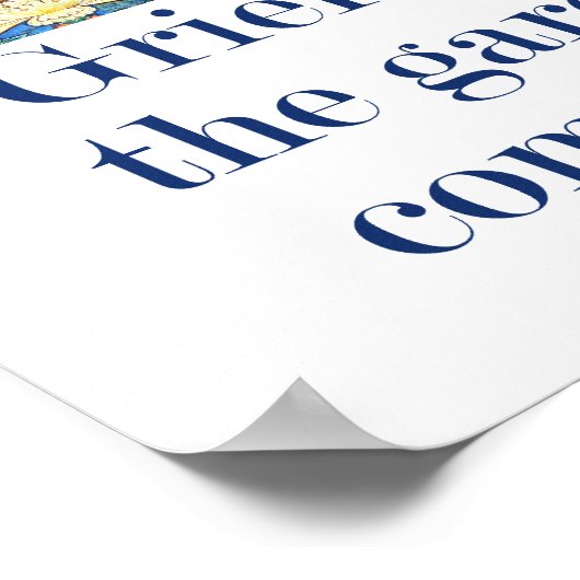 Grief Can Be The Garden - Compassion Quote  Poster (Hoek)