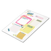 Grief Dump Notitieblok voor verdriet na een gebeur (Schuin)