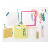 Grief Dump Notitieblok voor verdriet na een gebeur (Voorkant)