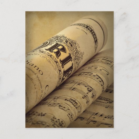 Grieg Piano Concerto Briefkaart (Voorkant)