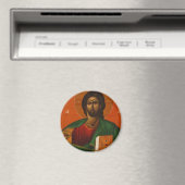 GRIEK ORTHODOX ICON JESUS CHRIST MAGNEET (Insitu (Vaatwasser))