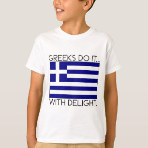 Grieken doen het... met plezier. t-shirt