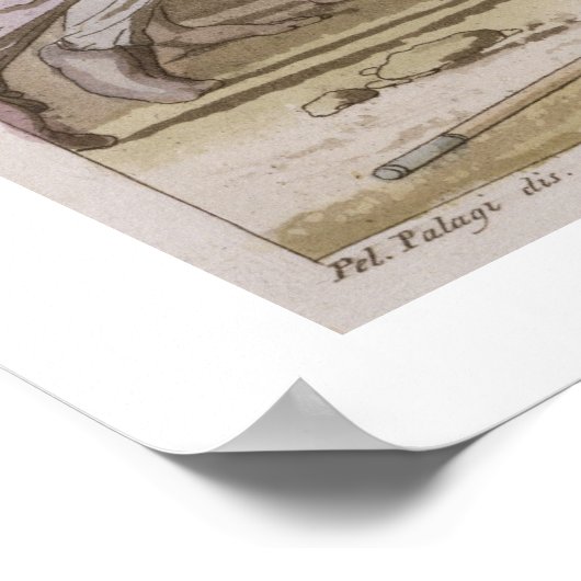 Grieken en Trojanen vechten over het lichaam van P Poster (Hoek)