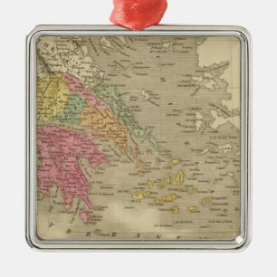 Griekenland 12 metalen ornament