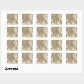 Griekenland 15 vierkante sticker (Vel)