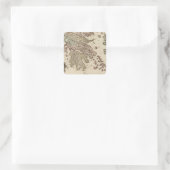 Griekenland 15 vierkante sticker (Tas)
