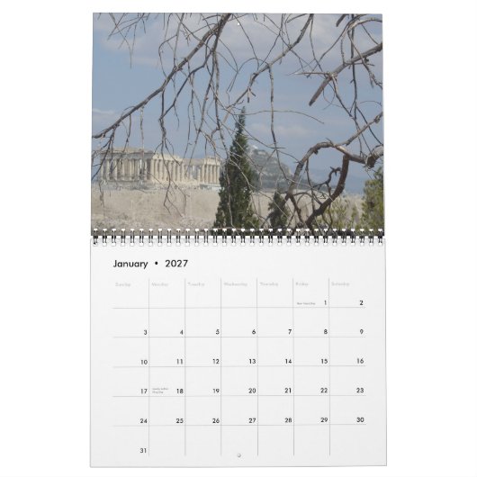 Griekenland 2010 kalender (Jan 2027)
