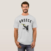 Griekenland 2023 Vakantie Tshirt (Zeus) (Voorkant volledig)
