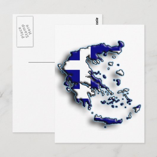 Griekenland 2 briefkaart (Voorkant / Achterkant)