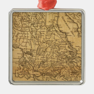 Griekenland 2 metalen ornament