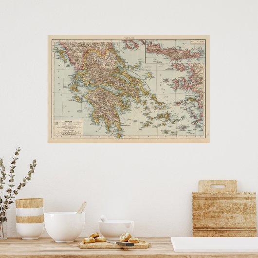 Griekenland 2 poster (Keuken)