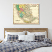 Griekenland 3 canvas afdruk (Insitu (Slaapkamer))