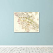 Griekenland 4 canvas afdruk (Insitu (Houten vloer))