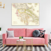 Griekenland 4 canvas afdruk (Insitu (Woonkamer))