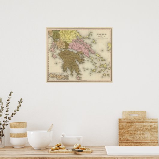 Griekenland 4 poster (Keuken)