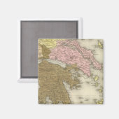 Griekenland 7 magneet (Voorkant / Achterkant)