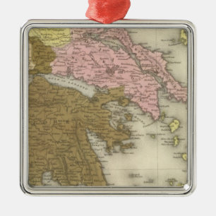 Griekenland 7 metalen ornament