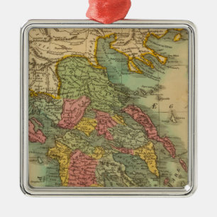 Griekenland 8 metalen ornament