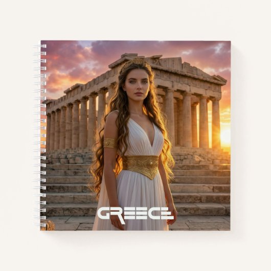 GRIEKENLAND - ACROPOLIS NOTITIEBOEK (Voorkant)