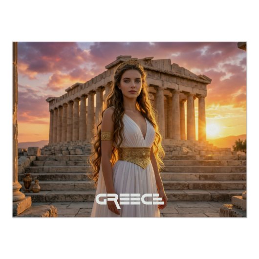 GRIEKENLAND - ACROPOLIS PERFECT POSTER (Voorkant)