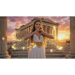 GRIEKENLAND - ACROPOLIS WANDKLEED