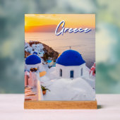 Griekenland Acryl Bord (Neutraal)