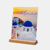 Griekenland Acryl Bord (Hoek)